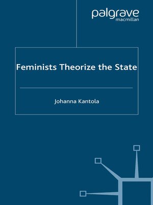 cover image of Feminists Theorize the State